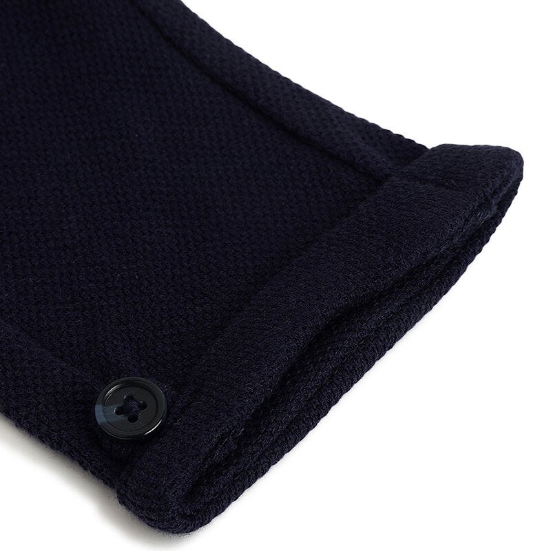 Boys Dark Blue Solid Trouser image number 3